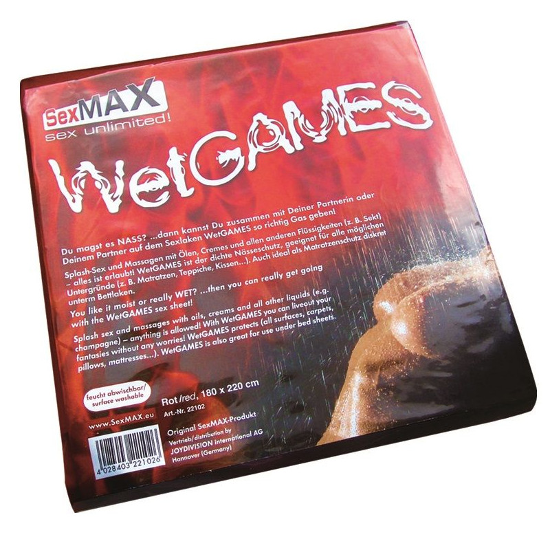 Joydivision Sexmax - Wetgames Sex-Laken Blanc